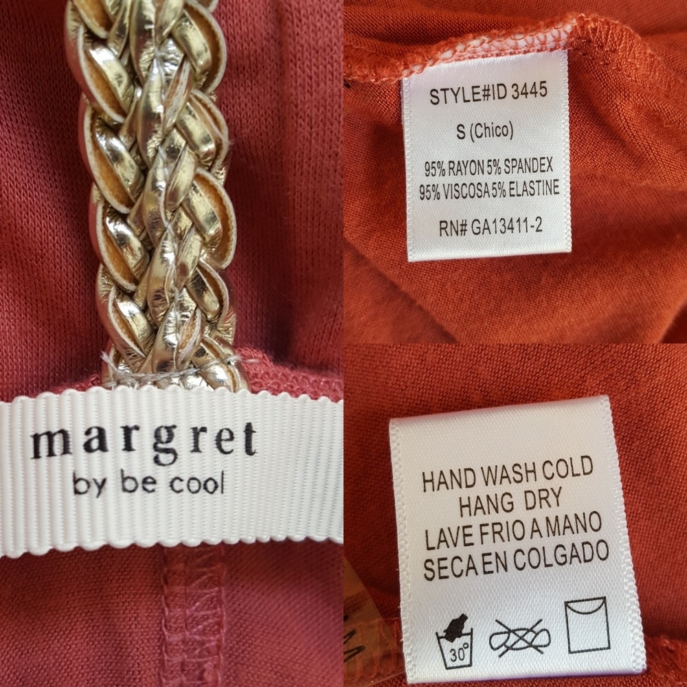 Margret By Be Cool Goddess Boho Maxi Dress S - Picture 5 of 8
